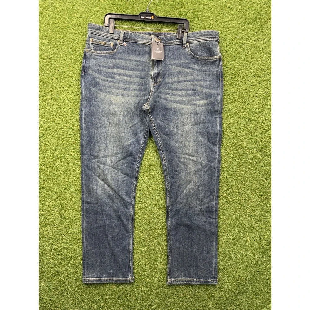 Baer Skin Jeans Mens 44 44x32 Workwear Dark Wash Casual Durable Stretch NWT